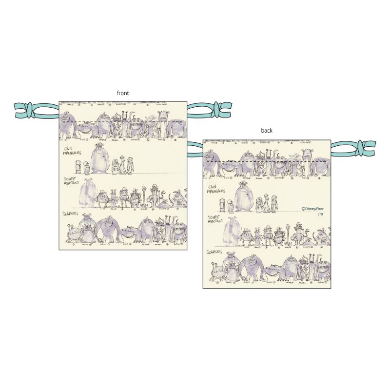 巾着(クリーム)